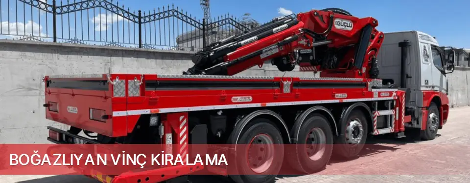 Boğazlıyan İlçemi Vinç Kiralama
